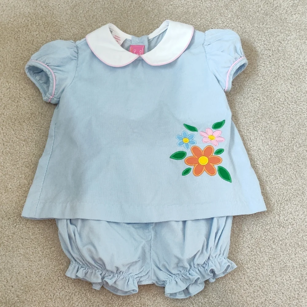 Clear And Charlie 24m Set BlueCorduroy